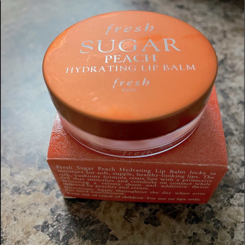 Fresh Peach Lip Balm